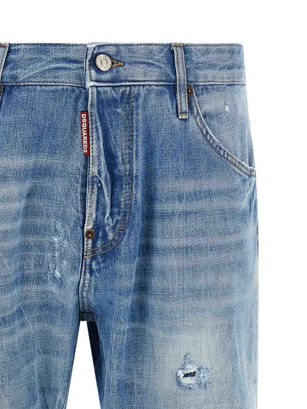 The Best Shops DSQUARED2: straight leg jeans - Teddy Jeans