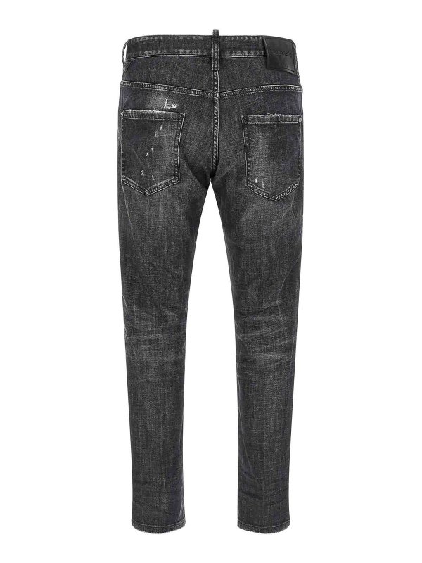 DSQUARED2: straight leg jeans online - Skater Jeans
