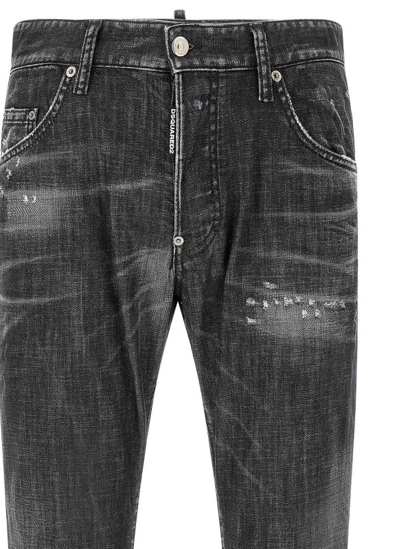 The Best Shops DSQUARED2: straight leg jeans - Skater Jeans