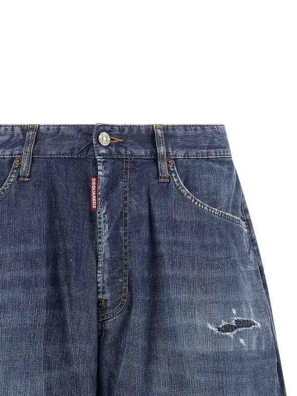 The Best Shops DSQUARED2: Trousers Shorts - Boxer Bermuda Shorts