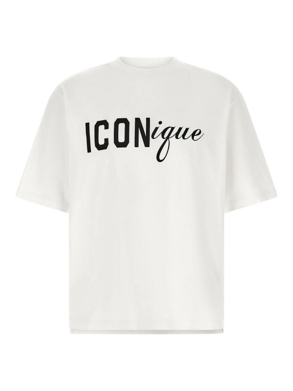 DSQUARED2: T-shirts - T-Shirt - Blanc