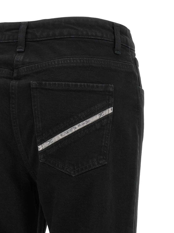 Vaqueros Rectos - Negro shop online: ELISABETTA FRANCHI
