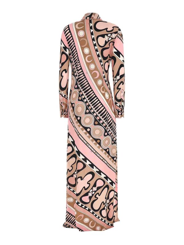 EMILIO PUCCI: マキシドレス online - マキシドレス - ヌードカラー