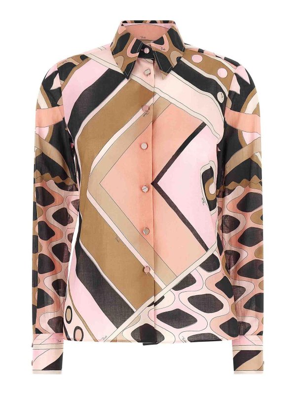 EMILIO PUCCI: Hemden - Hemd - Nude