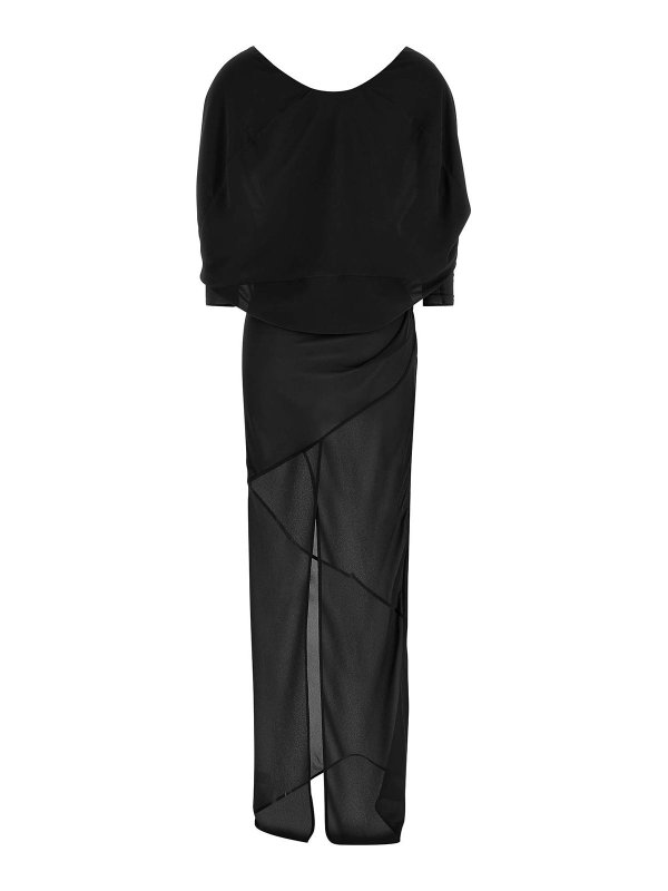 ENTIRE STUDIOS: Knielange Kleider online - Knielanges Kleid - Schwarz