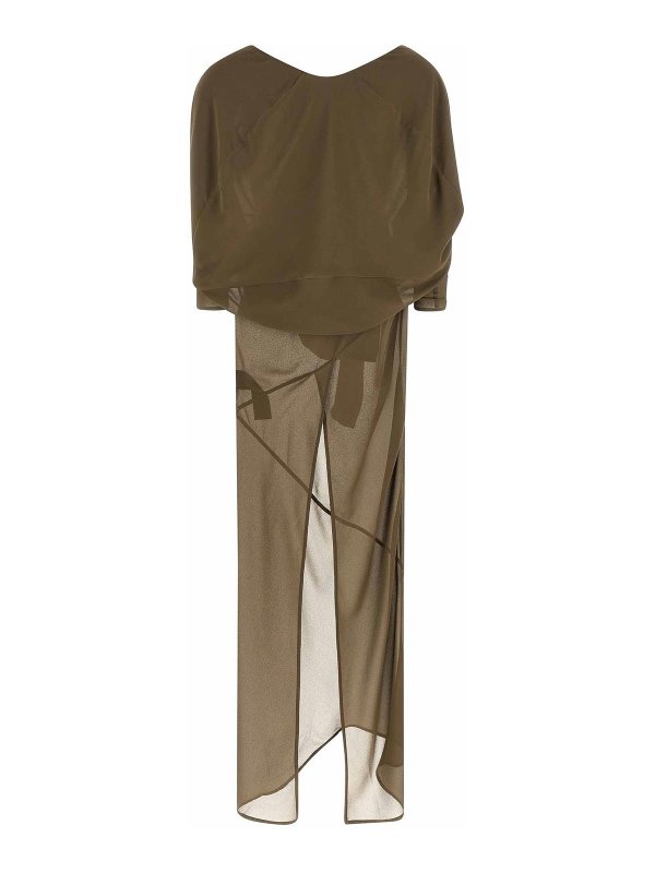 ENTIRE STUDIOS: Knielange Kleider online - Knielanges Kleid - Grün
