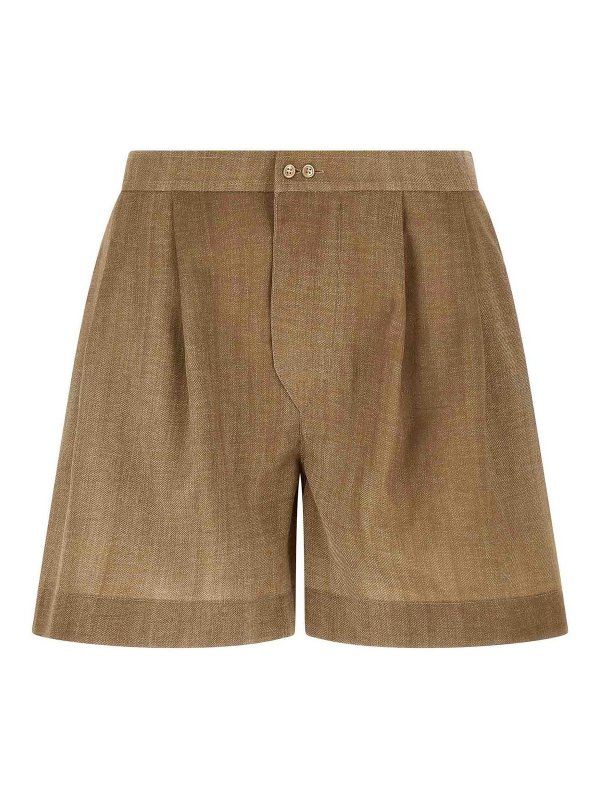 ERMANNO SCERVINO: Hosen Shorts - Shorts - Beige