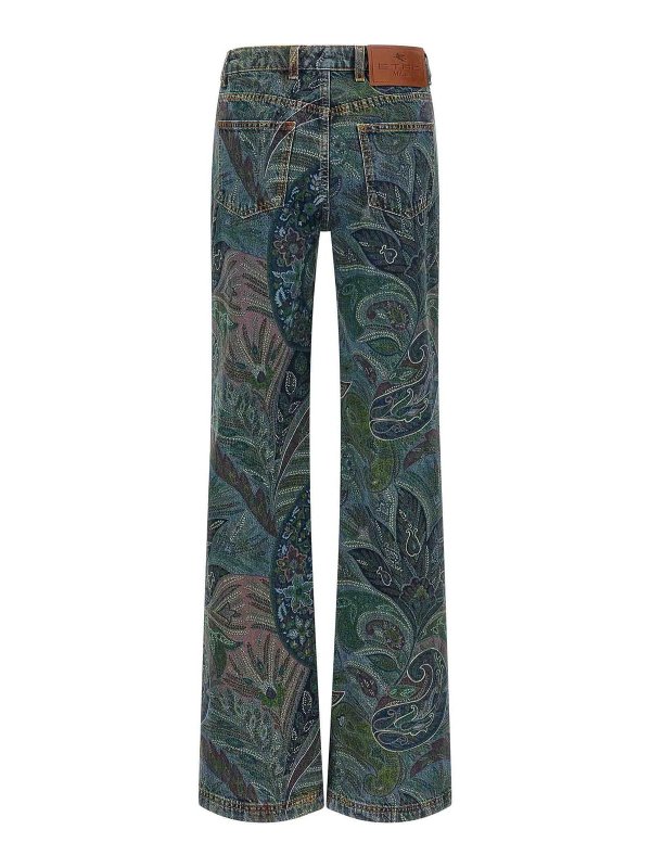 ETRO: ベルボトムジーンズ online - フレアジーンズ - ブルー