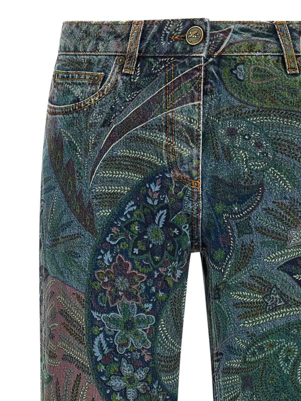 The Best Shops ETRO: ベルボトムジーンズ - フレアジーンズ - ブルー