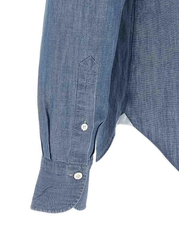 Chemise - Bleu shop online: FINAMORE 1925