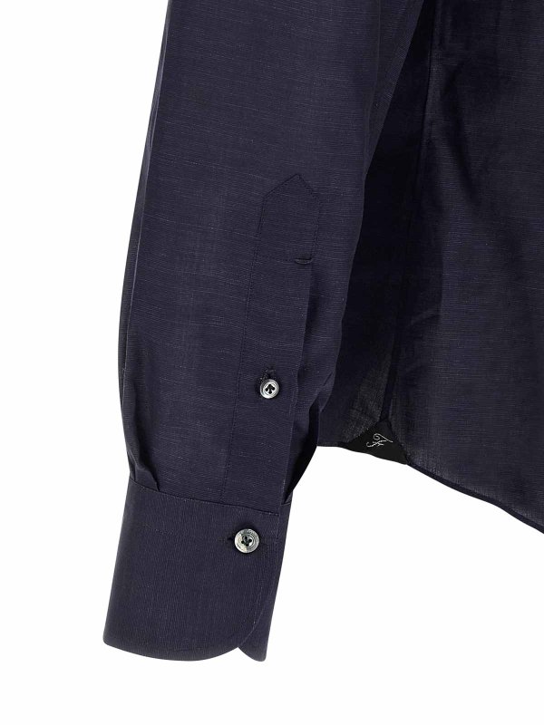 Chemise - Bleu shop online: FINAMORE 1925