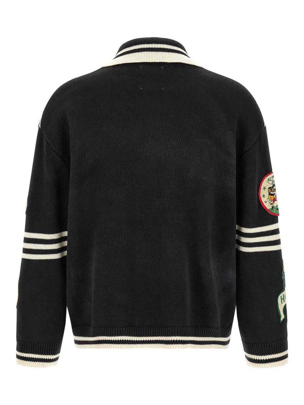 FOUND: cardigans online - Fin Varsity Cardigan
