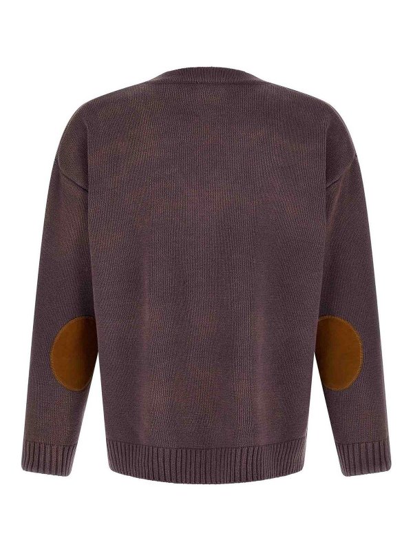 FOUND: Cardigans online - Cardigan - Marron