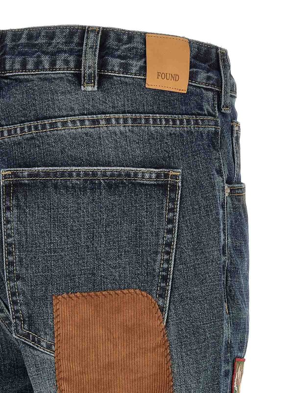 Jean Droit - Bleu shop online: FOUND