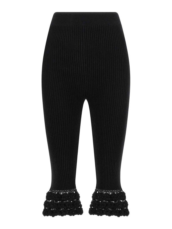 GANNI: pantaloni casual - Pantaloni