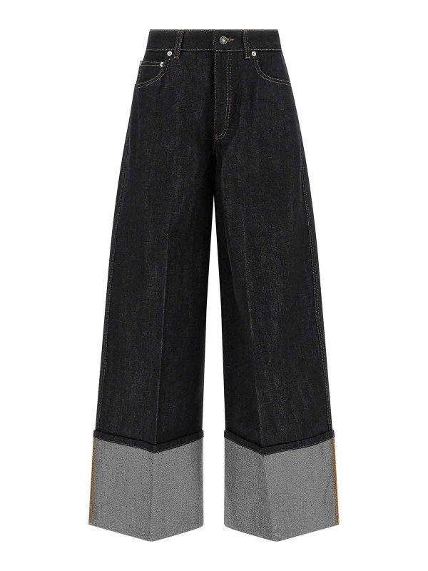 GIVENCHY: flared jeans - Turn Up Jeans