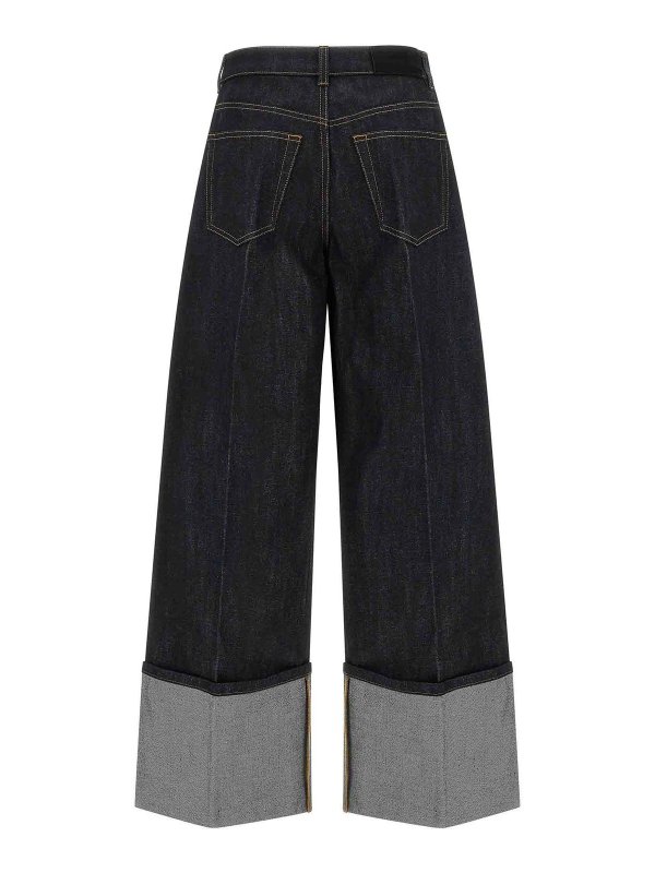 GIVENCHY: flared jeans online - Turn Up Jeans