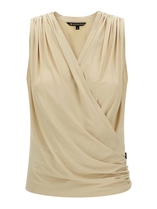 GOLDBERGH: Tops & Débardeurs - Top - Beige
