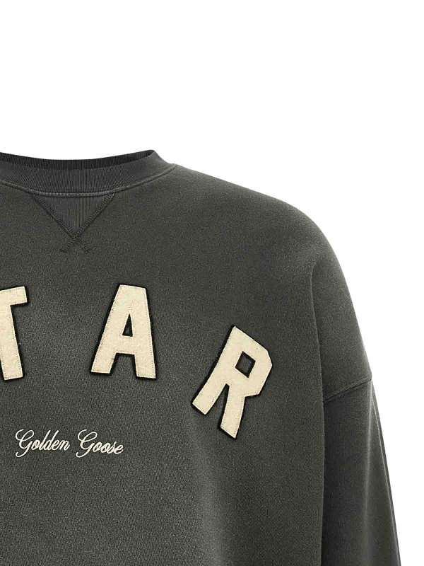 The Best Shops GOLDEN GOOSE: スウェット＆セーター - スウェットシャツ/セーター - グレー