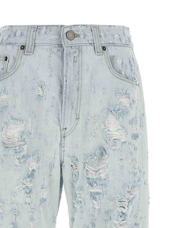 The Best Shops HAIKURE: Jeans Rectos - Vaqueros Rectos - Azul Claro