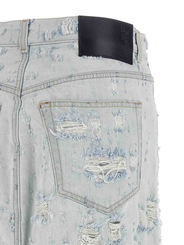 Jupe Longue - Bleu Clair shop online: HAIKURE