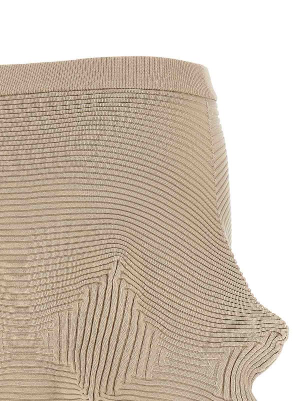 Midirock - Beige shop online: ISSEY MIYAKE