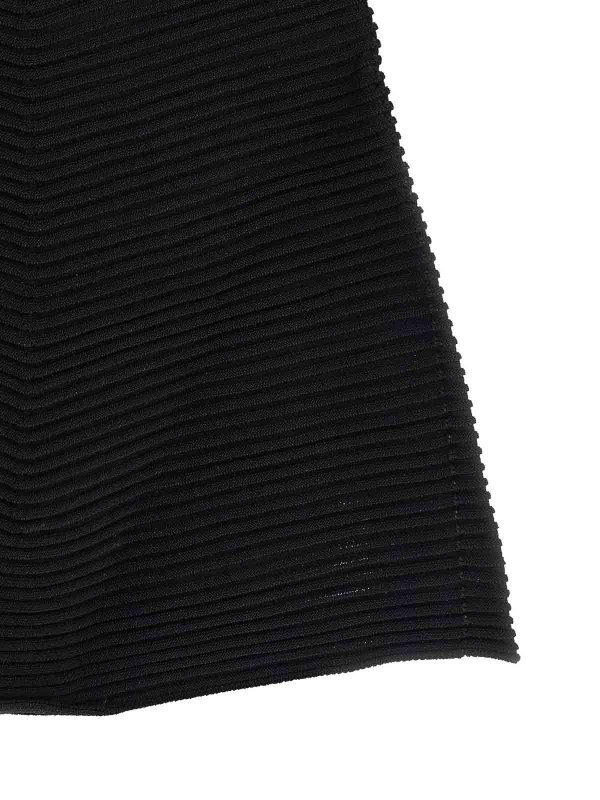 ショートドレス - 黒 shop online: ISSEY MIYAKE