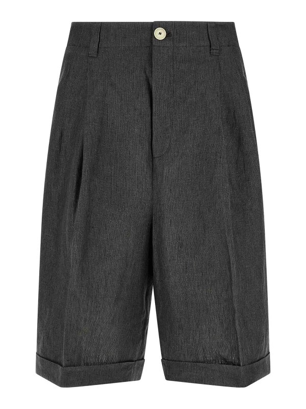 JACQUEMUS: Shorts - Short - Gris