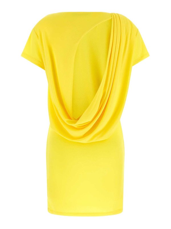 JACQUEMUS: ニーレングスドレス online - 膝丈ドレス - イエロー