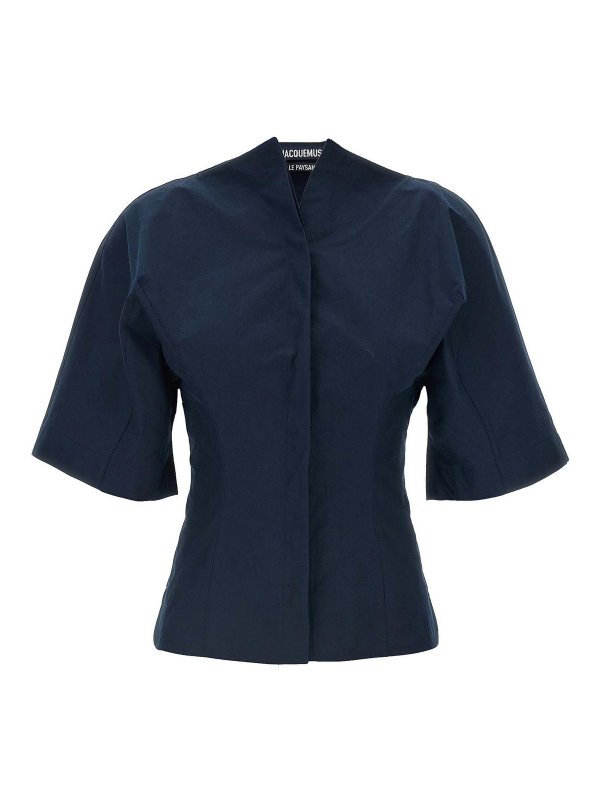 JACQUEMUS: Chemises - Chemise - Bleu