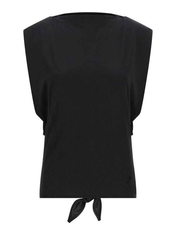 JACQUEMUS: Tops und Tank Tops - Top - Schwarz