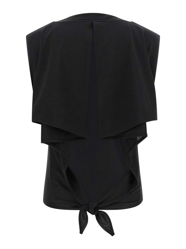 JACQUEMUS: Tops und Tank Tops online - Top - Schwarz