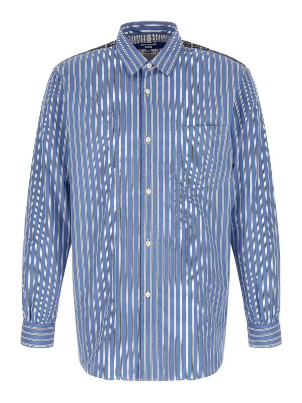 JUNYA WATANABE: Chemises - Chemise - Bleu