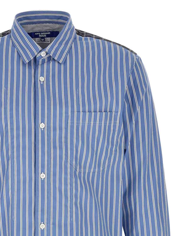 The Best Shops JUNYA WATANABE: Chemises - Chemise - Bleu