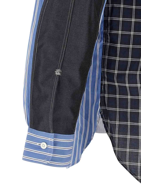 Chemise - Bleu shop online: JUNYA WATANABE