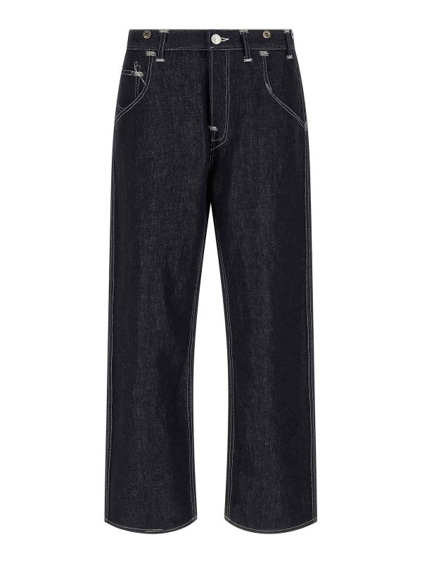 JUNYA WATANABE: straight leg jeans - X Levis Jeans