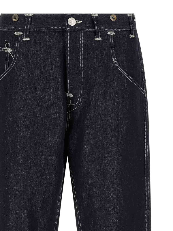 The Best Shops JUNYA WATANABE: straight leg jeans - X Levis Jeans