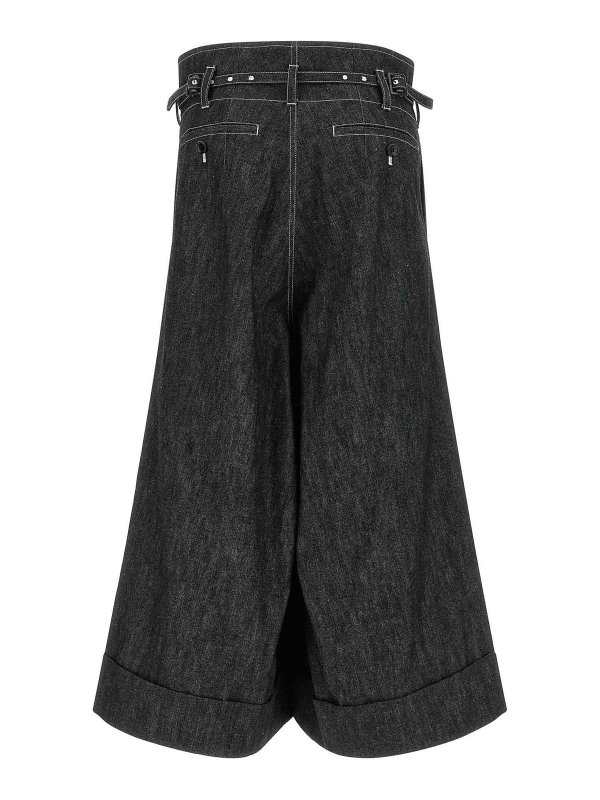 JUNYA WATANABE: ベルボトムジーンズ online - フレアジーンズ - 黒