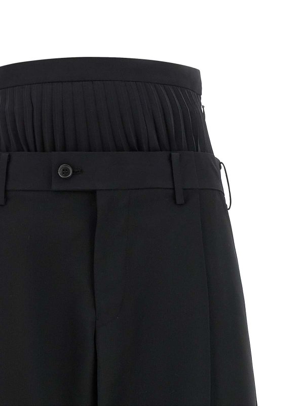 The Best Shops JUNYA WATANABE: pantaloni casual - Pantaloni a pieghe