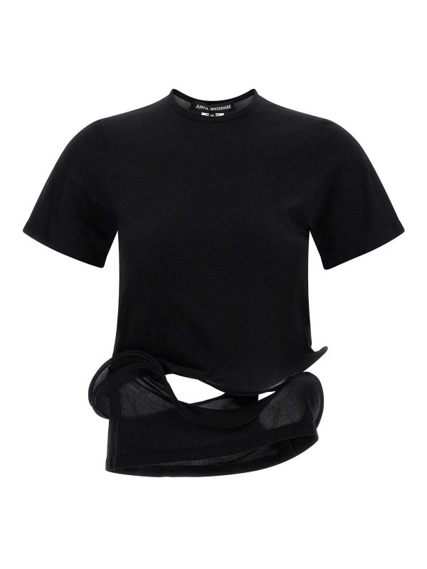 JUNYA WATANABE: Camisetas - Camiseta - Negro