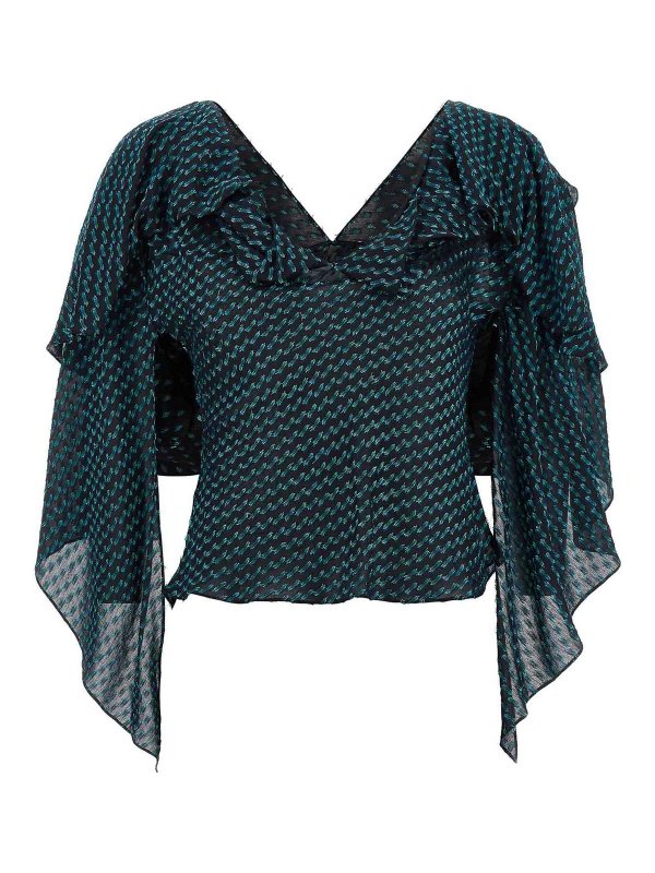 KIKO KOSTADINOV: Blusen - Bluse - Blau