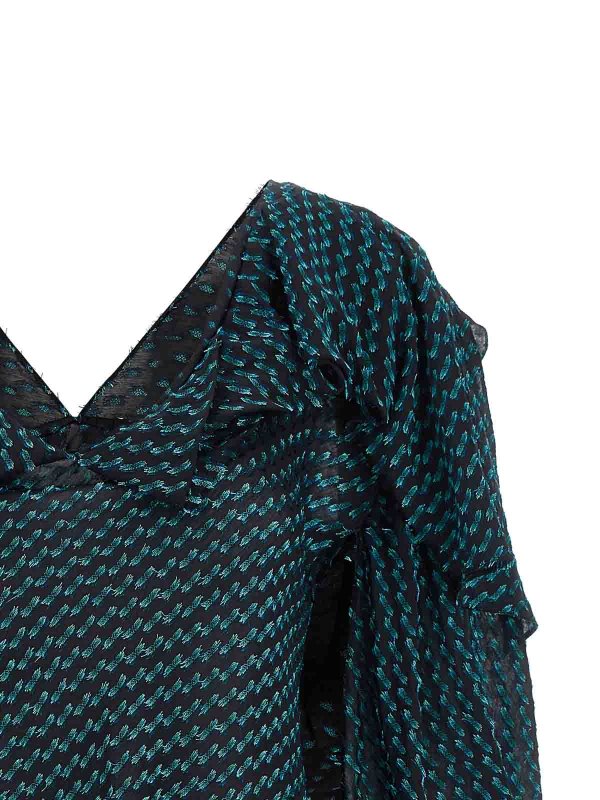 The Best Shops KIKO KOSTADINOV: Blusen - Bluse - Blau