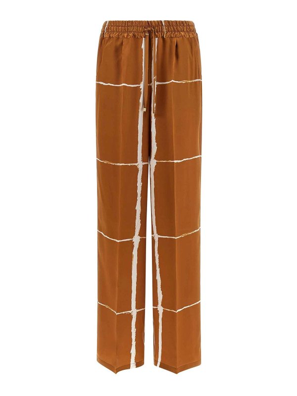 KITON: casual trousers - Silk Pants