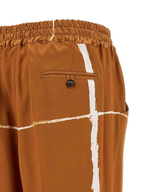 Silk Pants shop online: KITON