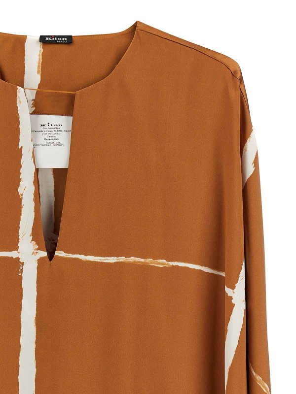 The Best Shops KITON: blouses - Caftan Blouse