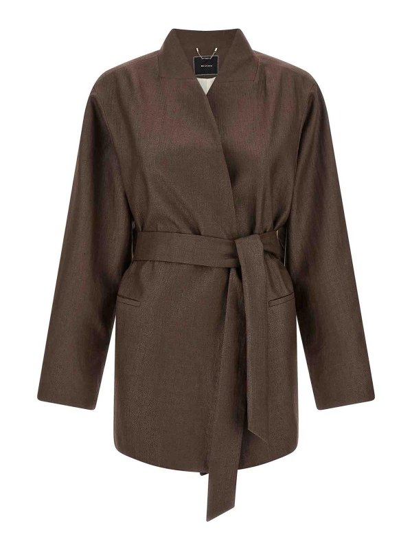 KITON: Vestes de costume - Blazer - Marron