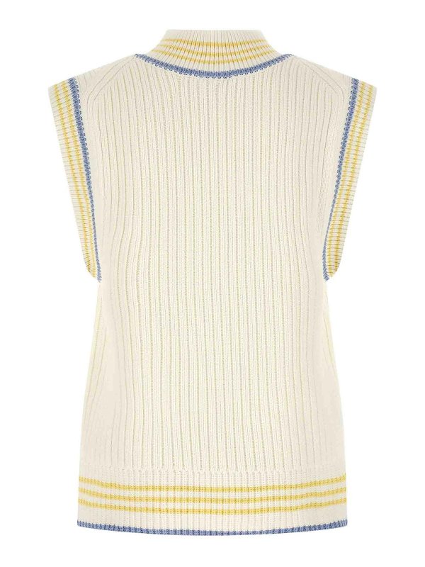 LACOSTE: vests online - Thick Knit Vest