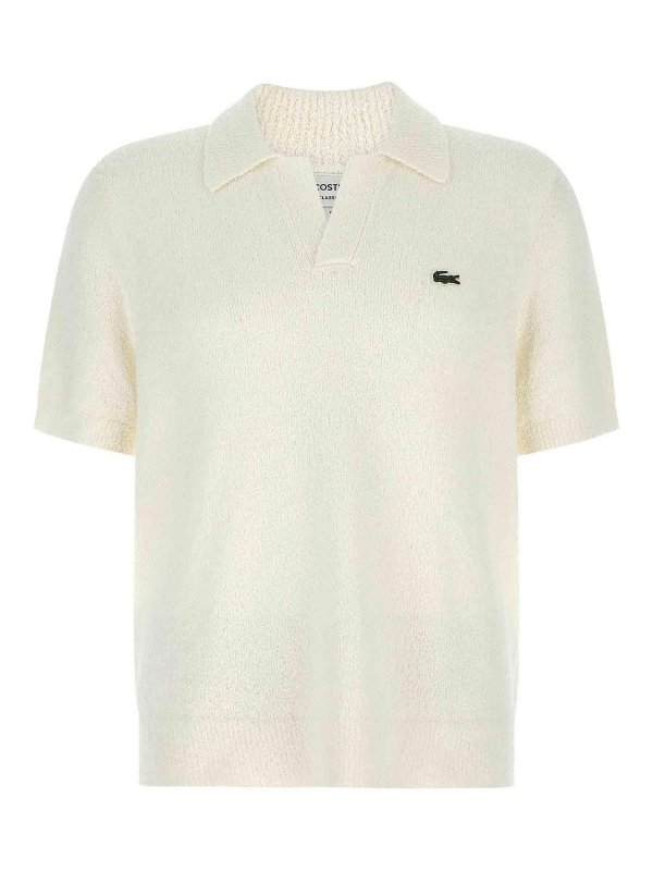 LACOSTE: Poloshirts - Poloshirt - Weiß