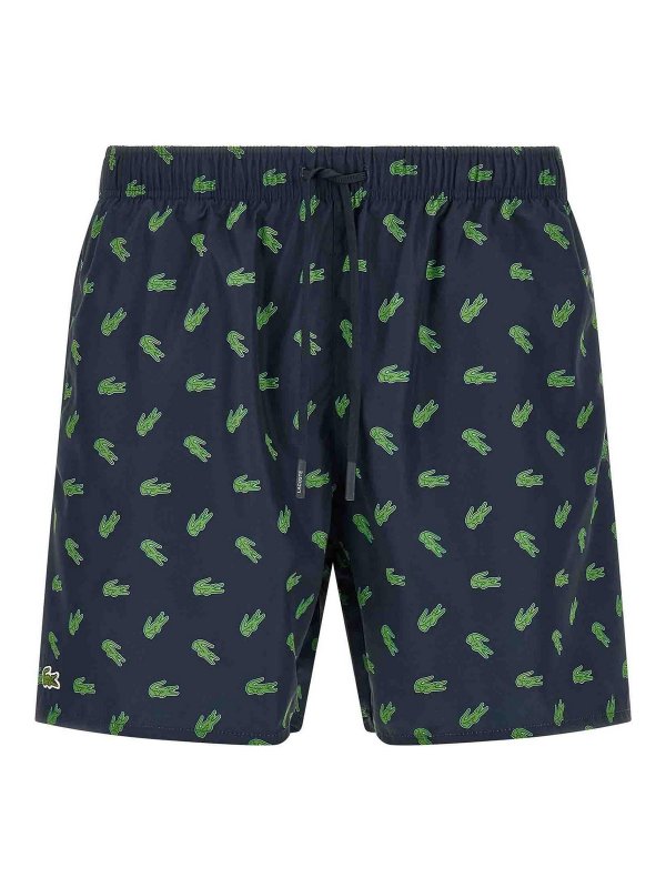 LACOSTE: Bañadores - Bañador - Azul