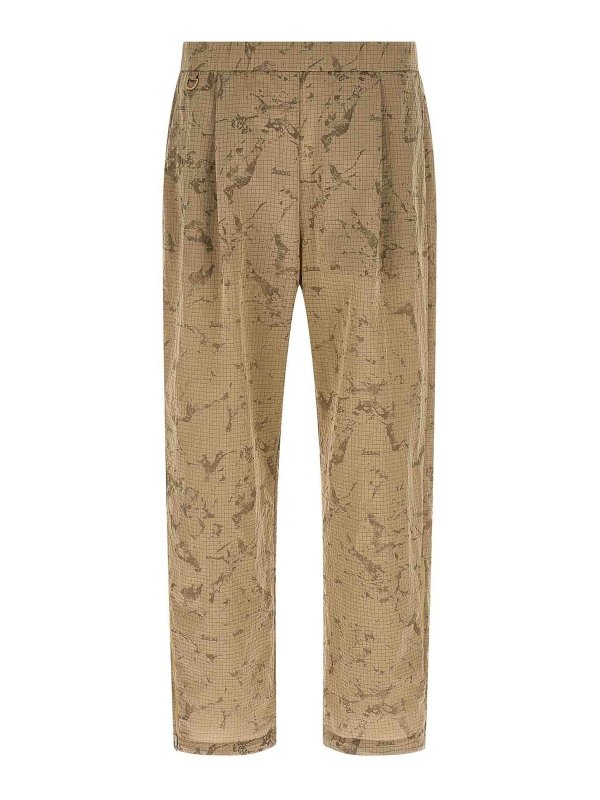 LAMINAR: casual trousers - Camouflage Pants